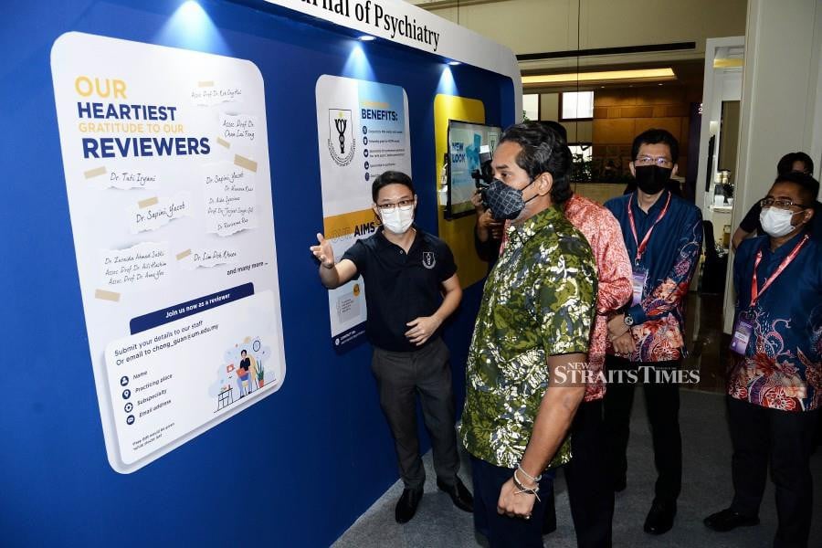 Health Minister Khairy Jamaluddin said not everyone could afford private professional services to care for family members who are unwell or want to put their loved ones in a care home. - NSTP/AIZUDDIN SAAD