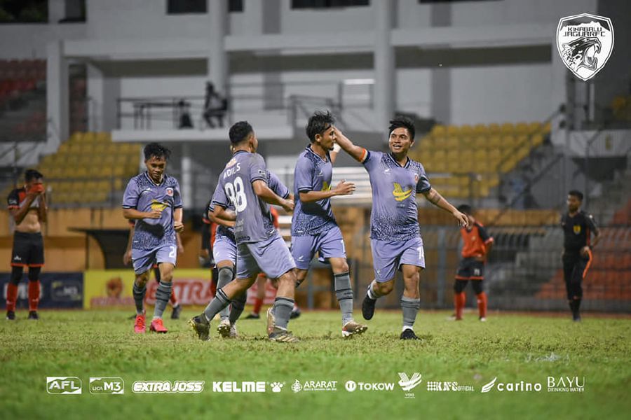 Kinabalu Jaguar had to settle for a 2-2 draw against Group A’s bottom team FC Langkawi. - Pic credit Facebook Kinabalujaguarfc