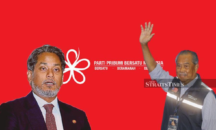 It was reported that  Tan Sri Muhyiddin Yassin  had offer Khairy Jamaluddin (left) a position on Bersatu Leadership Council. - NSTP file pic  