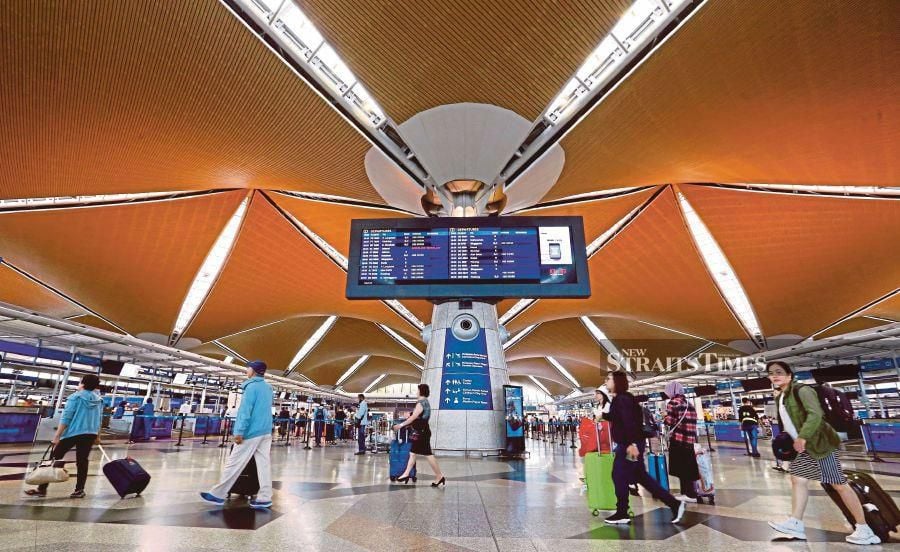 Malaysia’s airports are falling behind their regional counterparts, said Finance Minister II Datuk Seri Amir Hamzah Azizan. (File Pic). NSTP/AHMAD IRHAM MOHD NOOR.