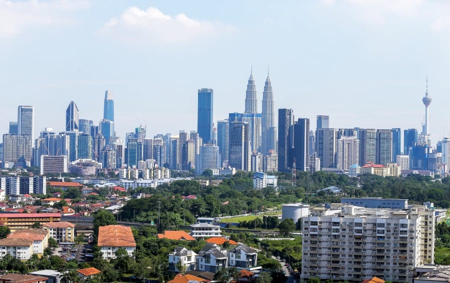 Malaysia's full-year gross domestic product (GDP) growth is expected to average around four percent in 2023, supported by strong private consumption, according to AHAM Capital Asset Management. NSTP/MUHD ZAABA ZAKERIA.