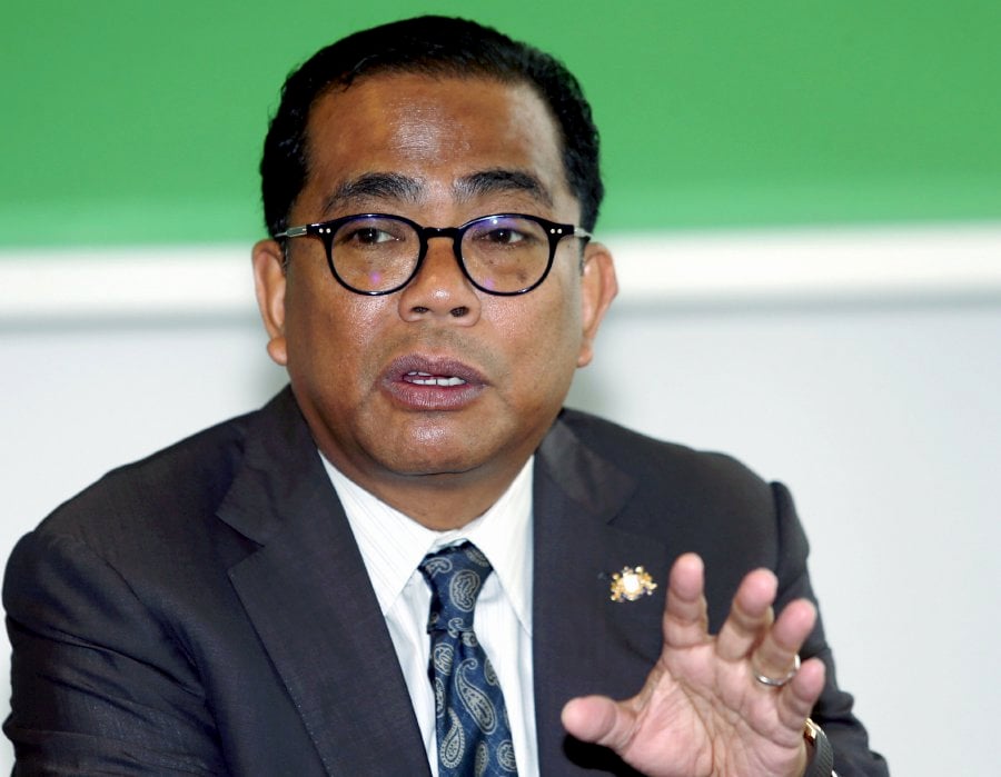 Johor Menteri Besar Datuk Seri Mohamed Khaled Nordin said he is not surprise that the Opposition has made a U-turn on the implementation of the Goods and Services Tax (GST). (Pix by HAIRUL ANUAR RAHIM)