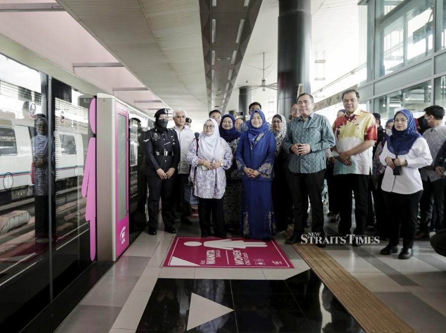 Transport minister Anthony Loke said the ministry is looking into whether they have the power to impose penalties for passengers failing to adhere to the women-only rule. NSTP/SADIQ SANI