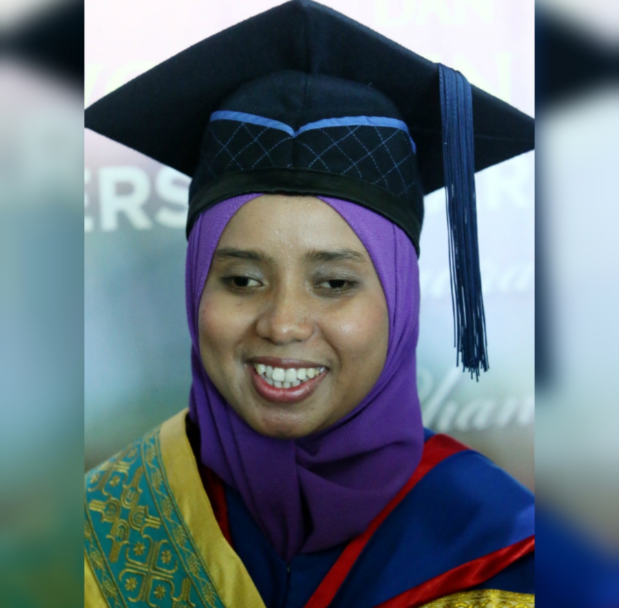 Sight to behold: Visually-impaired student graduates top of her class ...