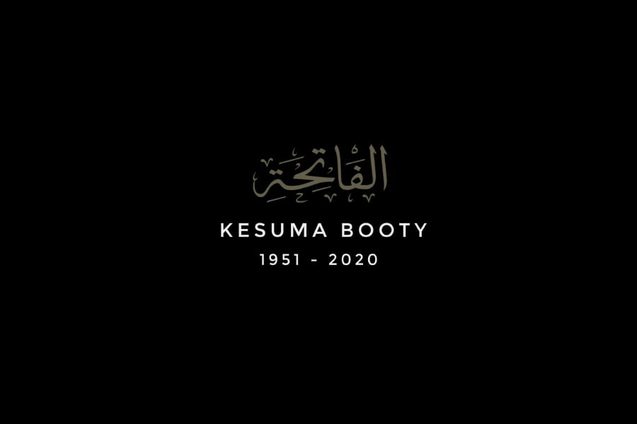 Music industry legend Kesuma Booty died early today at 12.30am. Born in 1951, he was 69.