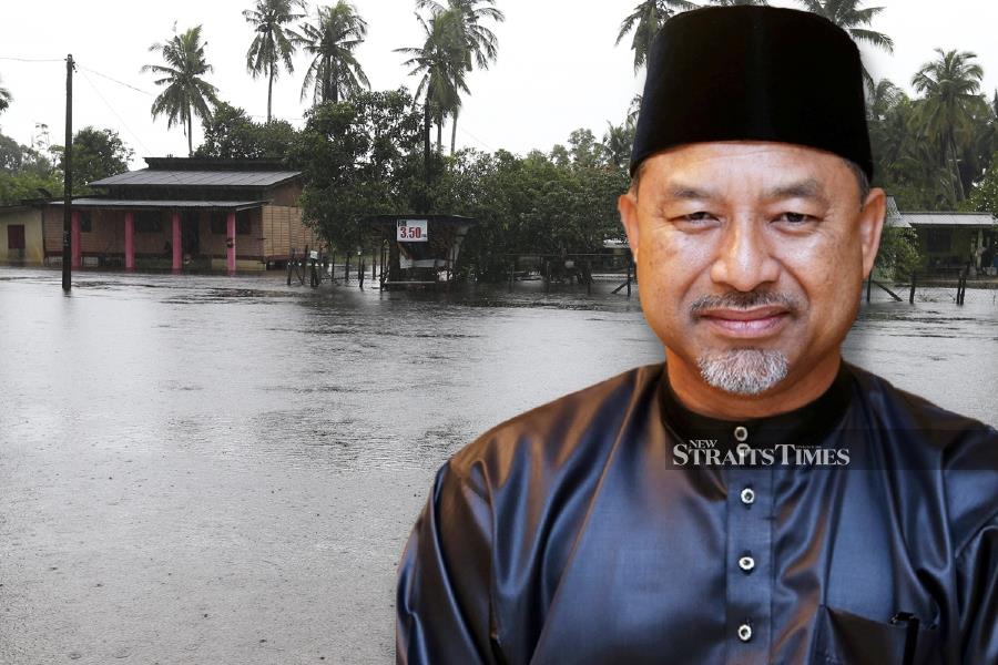 Menteri Besar Datuk Mohd Nassuruddin Daud said the Drainage and Irrigation and Department (DID) has also forecast floods caused by overflowing river. - NSTP/NIK ABDULLAH NIK OMAR