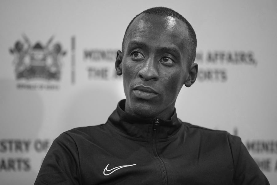 The funeral for Kenya’s world marathon record-holder Kelvin Kiptum, who died in a car crash at the weekend, will be held on Feb 24, an athletics federation official told AFP today. - AFP pic