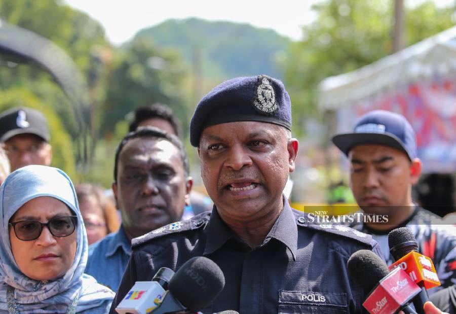 Serdang police chief Assistant Commissioner A.A. Anbalagan. - NSTP filepic