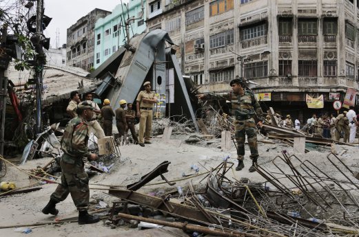 Indian police file homicide case after flyover collapse kills 23 | New ...