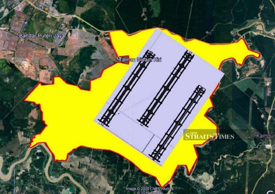An overview of the proposed Kulim International Airport . - NSTP file pic
