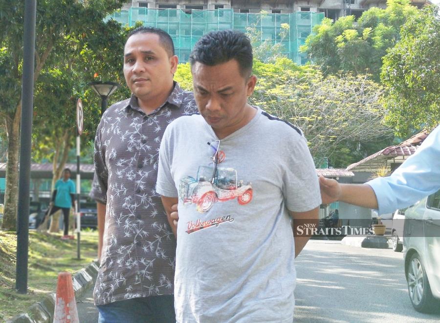 Rezwat Shahril Zainal Ariffin, 44 , pleaded guilty to eight charges before magistrates V. Vanita and Mahyun Yusof in separate courts. NSTP/HASRIYASYAH SABUDIN