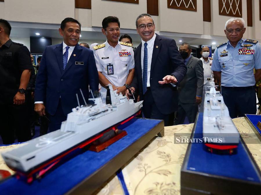 Senior Defence Minister Datuk Seri Hishammuddin Hussein, however, said that no additional funds will be provided for the first ship. - NSTP/FATHIL ASRI
