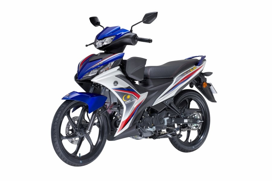 The 5MRO sports the colors of the Malaysian flag signifying the fact that it would only be produced in Malaysia.