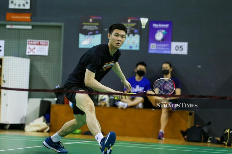 Lee Zii Jia is unperturbed by negative comments from critics, who questioned him for skipping the Birmingham Commonwealth Games. - NSTP/ASWADI ALIAS