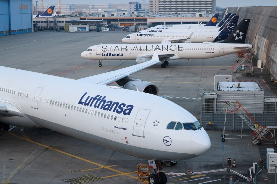 Lufthansa cabin crews have called a two-day strike next week in the German cities of Frankfurt and Munich, the UFO union announced Saturday, days after the airline announced record profits. (Bloomberg/Photo)