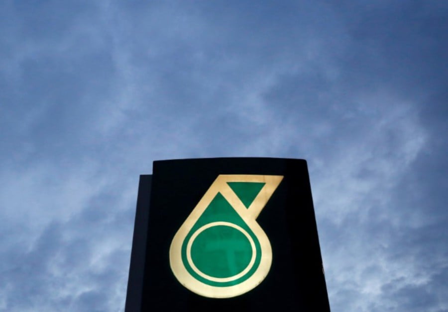 Petronas' brand value edged up 15 per cent to US$14.6 billion. REUTERS/Olivia Harris/File Photo.