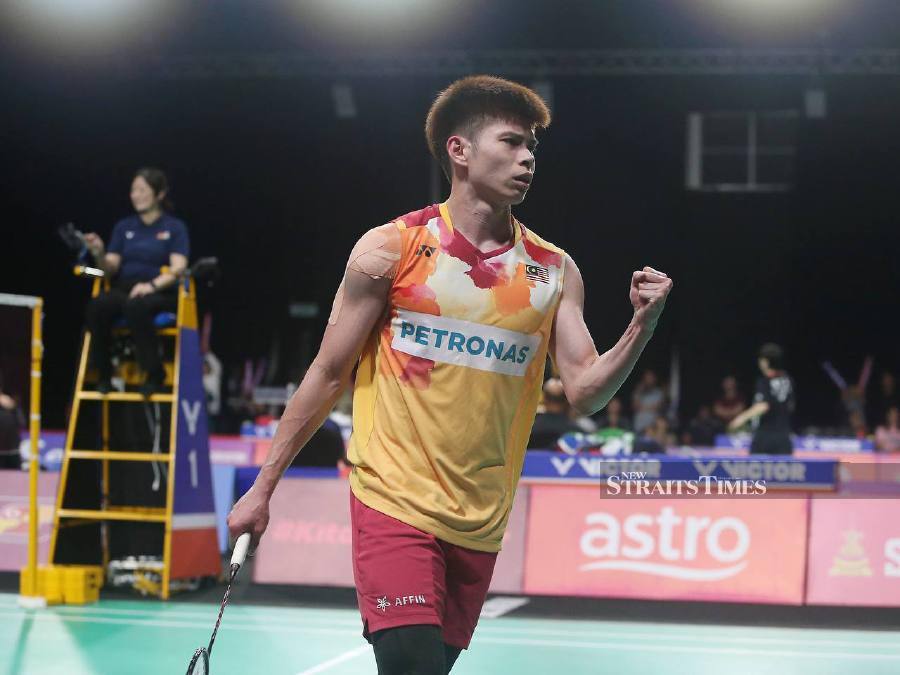 National No. 3 Leong Jun Hao has expressed his readiness to lead Malaysia's charge if circumstances require it at the Thomas Cup in Chengdu, China, from April 28-May 5. - NSTP/SAIFULLIZAN TAMADI