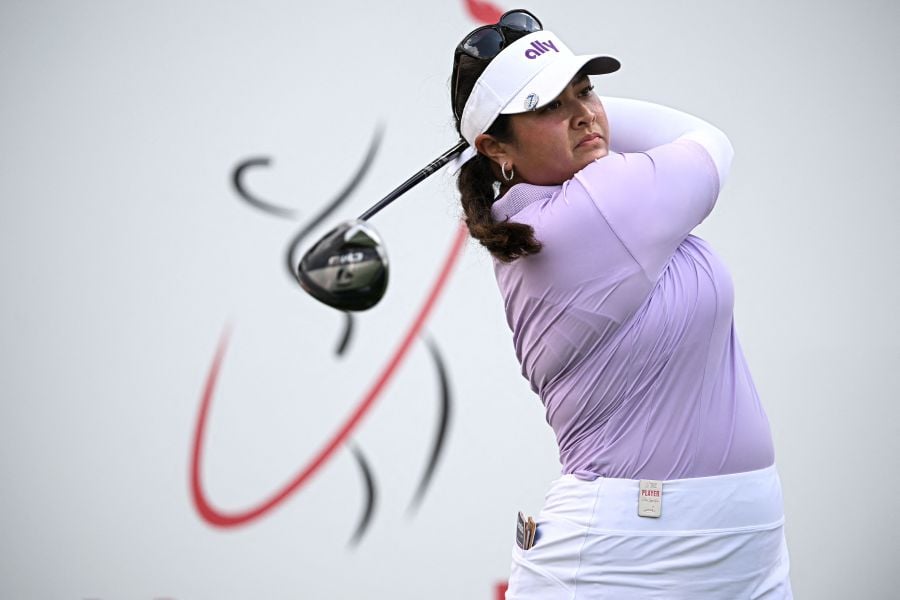 World number one Lilia Vu shot a three-under par 69 to be a stroke off the lead after the first round of the HSBC Women's World Championship in Singapore on yesterday. - AFP pic