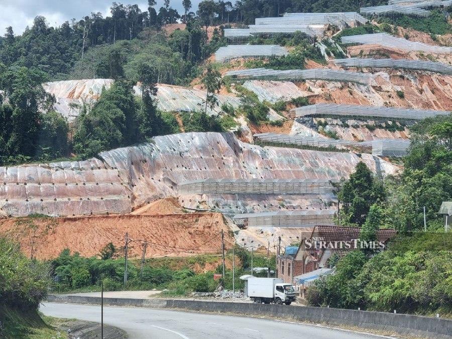 The Kelantan government has acknowledged that a number of farmers operating at Lojing Highlands in Gua Musang have violated the Environment Impact Assessment (EIA) rules. - NSTP/SHARIFAH MAHSINAH ABDULLAH.