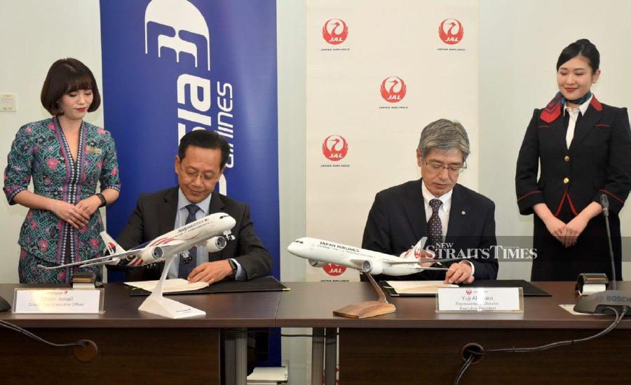 Malaysia Airlines And Japan Airlines Pursue Business Partnership