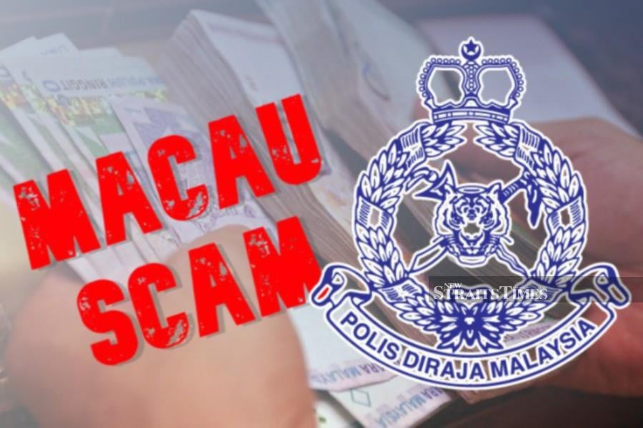 A businessman known as ‘Datuk Addy Kanna’ and two policemen who were detained under the Prevention of Crime Act (Poca) in connection with the infamous Macau scam have been freed. - NST/file pic.