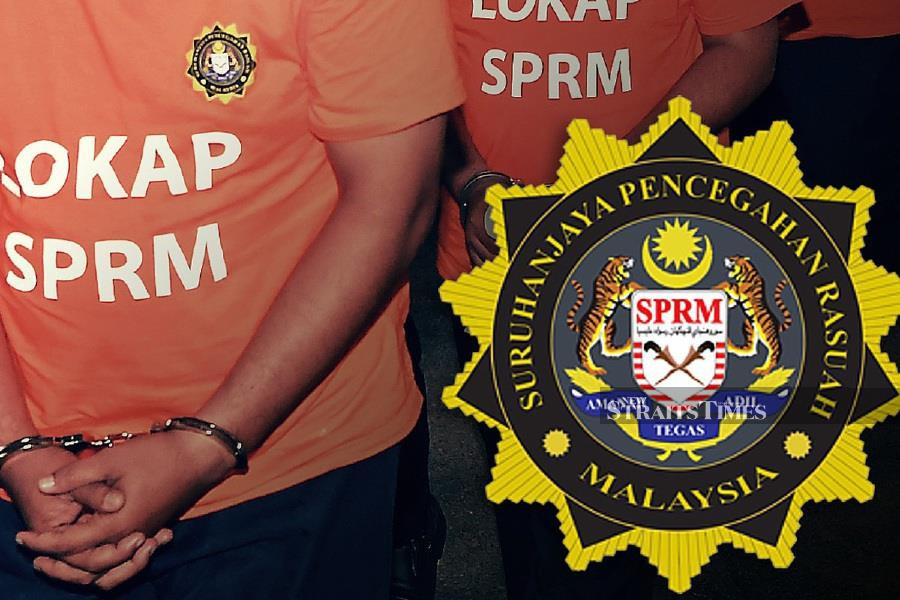Perlis Malaysian Anti-Corruption Commission (MACC) arrested two former staff members of a private higher education institution (IPTS) in the north on suspicion of misappropriating nearly RM1 million from the institution. - FIle pic