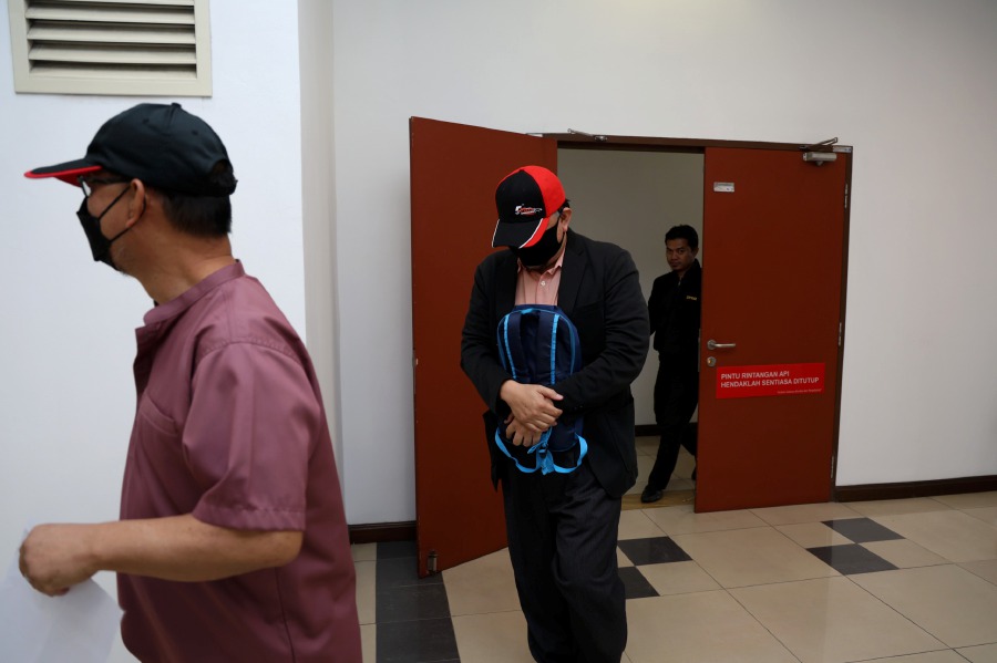 Former Miros director Datuk Dr Khairil Anwar Abu Kassim pleaded guilty to all charges. - Pic Courtesy of MACC 