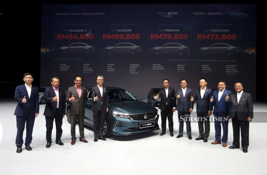 The price for the Executive model starts from RM73,800, the Premium starts from RM79,800, the Flagship starts from RM89,800 and the Flagship X model starts from RM94,800. -- NSTP/MOHAMAD SHAHRIL BADRI SAALI