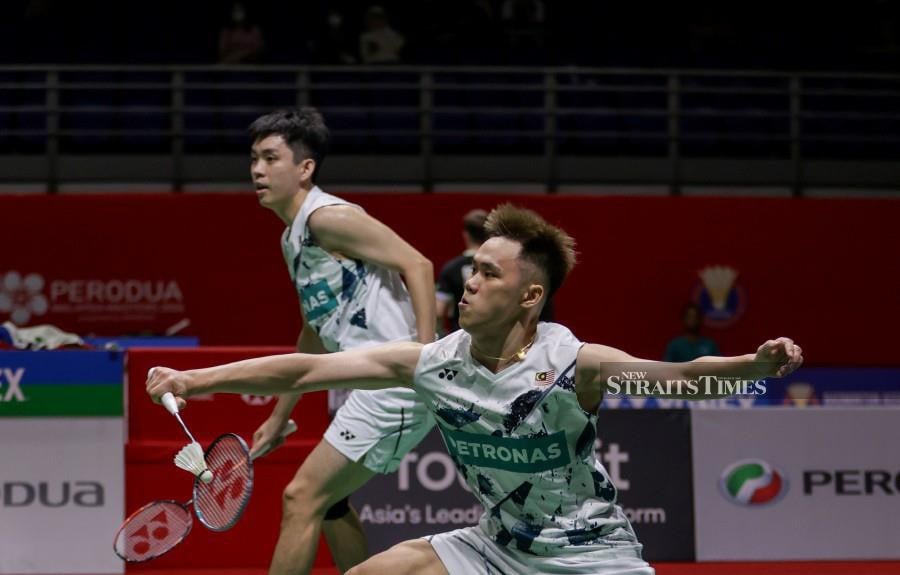 World No. 20 Man Wei Chong-Tee Kai Wun's superb run in the Indonesia Open continued when they charged into the semi-finals on Friday. NSTP/ASWADI ALIAS
