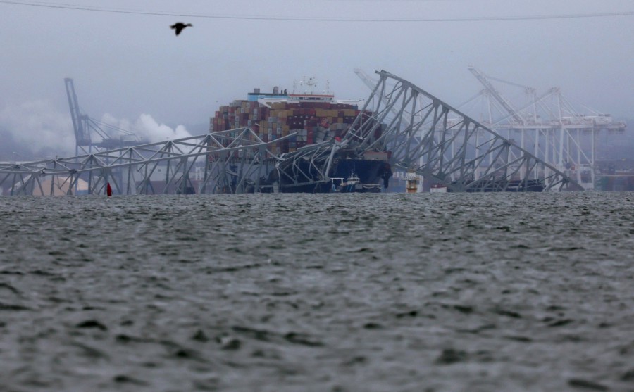 The company said its vessel Carmen, which according to shipping data is among the biggest car carriers in its fleet, remained stuck in Baltimore’s port, with the ship and its crew ready to sail as soon as the channel was reopened. -- Reuters photo