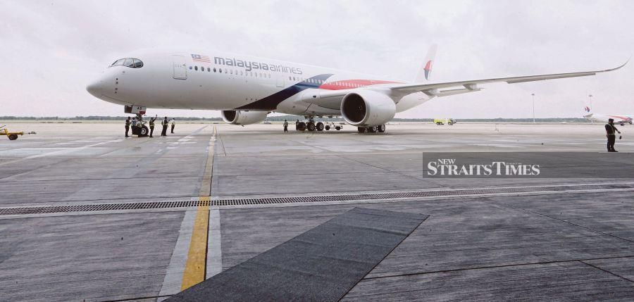 Malaysia Airlines (MAS) will be rerouting flights between Kuala Lumpur and London to avoid Iranian airspace amid fears on attacks in the Middle East. - NSTP file pic