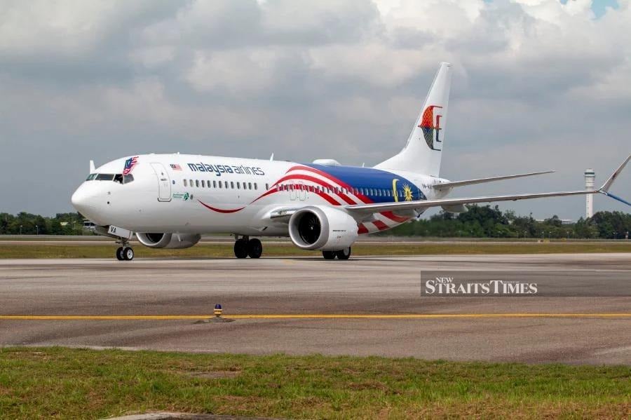 A Malaysia Airlines (MAS) flight bound for Kuala Lumpur from Rajiv Gandhi International Airport in India made an emergency landing due to technical issues with the aircraft’s engine.- NSTP FILE PIC