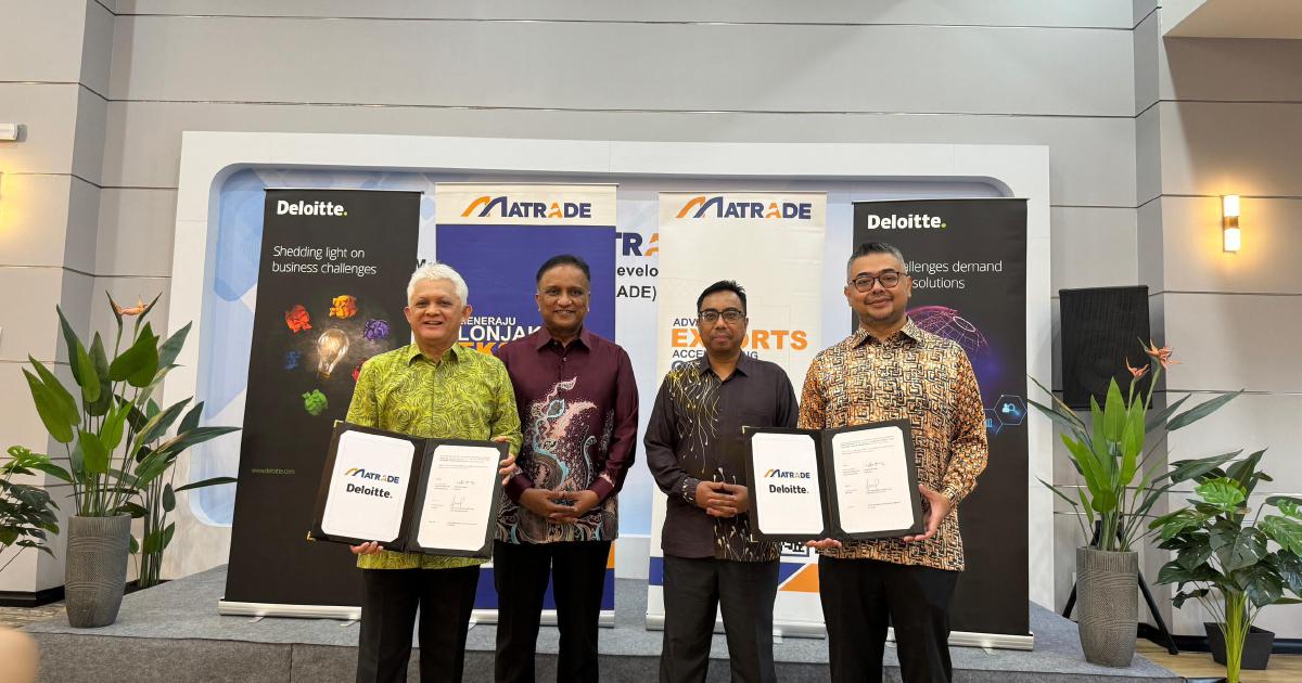 Matrade and Deloitte ink MoU to drive NIMP 2030 | New Straits Times