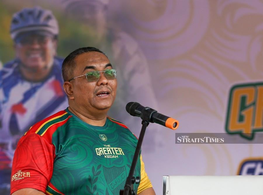 The Kedah Menteri Besar’s Office today denied that Datuk Seri Muhammad Sanusi Md Nor’s offer to sell treated water to Penang from the Lubuk Buntar Water Treatment Plant (WTP) in Kulim is a gimmick to the Sungai Bakap by-election. STR/ WAN NABIL NASIR.