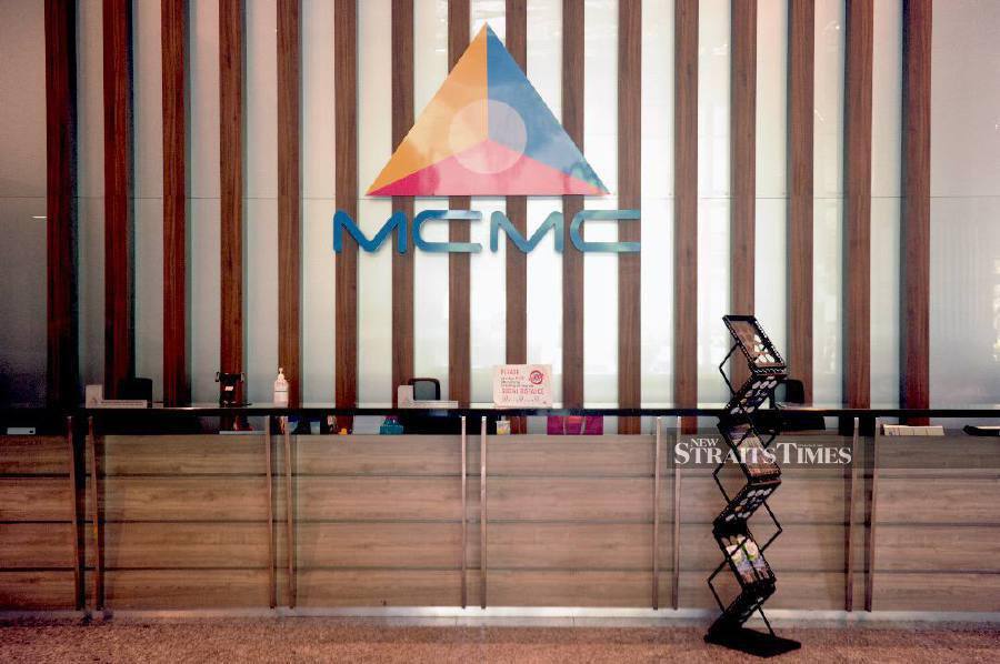 The Malaysian Communications and Multimedia Commission (MCMC) has recorded a statement from MyNewsHub’s social media operator at its Cyberjaya headquarters last night. - NSTP file pic