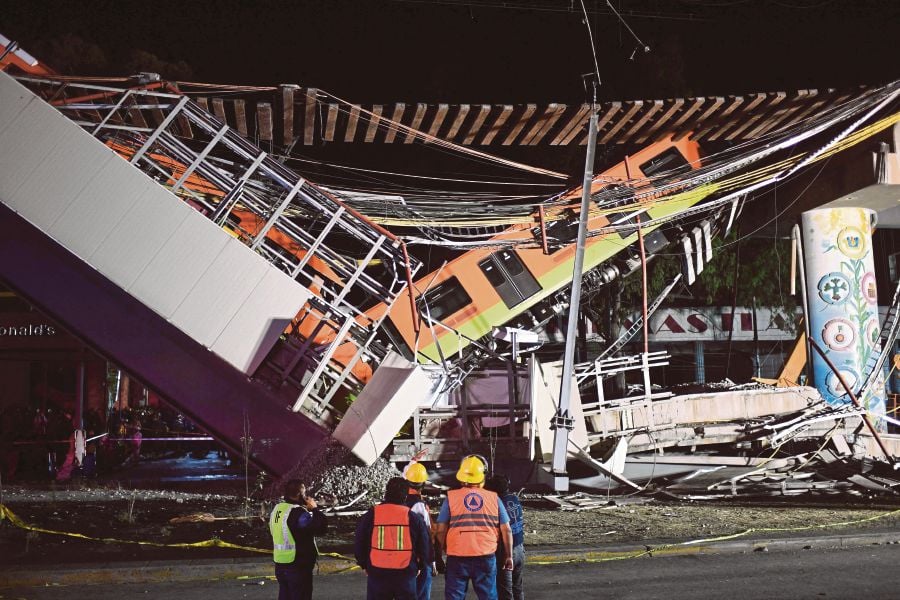 23 dead, dozens hurt as elevated metro collapses in Mexico | New ...