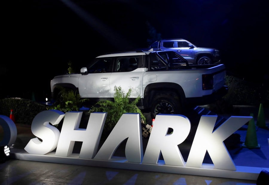The Shark is only available in the Latin American nation, executives said, and is the first time the world’s largest EV maker has launched a new product outside its home country. -- Reuters photo