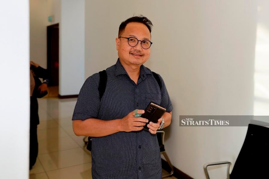 Datuk Mohamad Madani Sahari, 57, pleaded not guilty after all charges were read before Judge Awang Kerisnada Awang Mahmud. - NSTP/FAIZ ANUAR