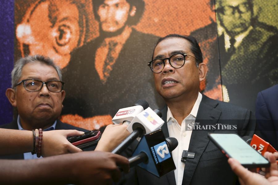 Datuk Seri Mohamed Khaled Nordin, said the amendments are expected to be presented to the Attorney-General’s Chambers by June. - NSTP/MIKAIL ONG