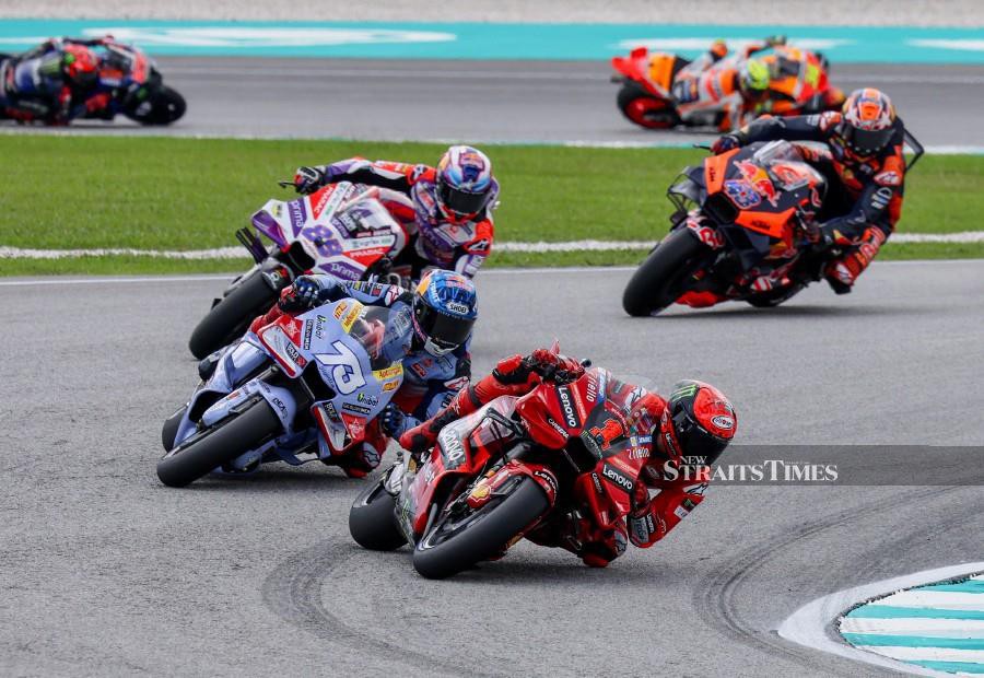 Prima Pramac Racing’s Jorge Martin urged the MotoGP authorities to either remove or revise the minimum tire pressure rule, which was enforced since August. NSTP/OSMAN ADNAN 