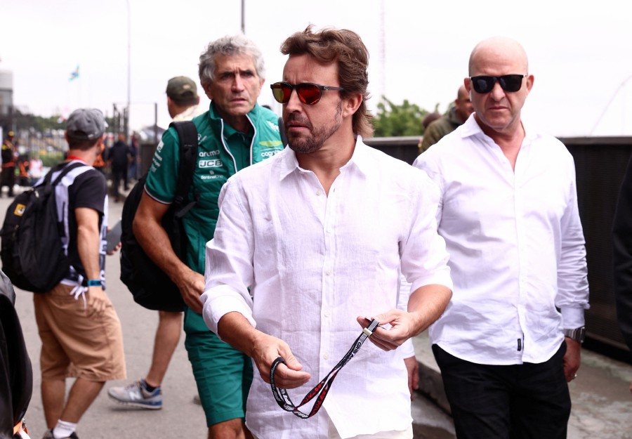 Two-time world champion Alonso, 42, angrily hit out at claims he will depart the Aston Martin team to take Sergio Perez's seat alongside world champion Max Verstappen.
