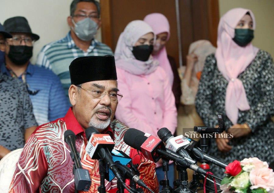 Embattled Pasir Salak member of parliament Datuk Seri Tajuddin Abdul Rahman is prepared to face the consequence from his tell-all press conference. - NSTP/EIZAIRI SHAMSUDIN