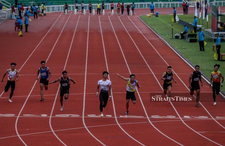 In Kuantan, two prominent Asian-class athletes, Azeem Fahmi and Shereen Samson Vallabouy, vying for Paris Olympics slots, did not meet the requirements for qualification. - NSTP/LUQMAN HAKIM ZUBIR