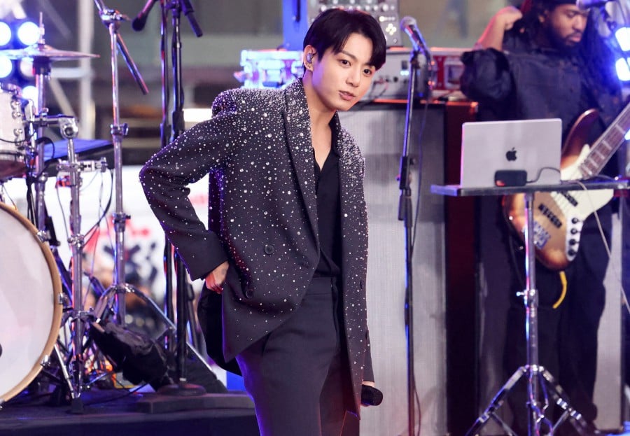Singer Jungkook of BTS performs on NBC’s ‘Today’ show at Rockefeller Center New York City, U.S., November 8, 2023. REUTERS FILE PIC