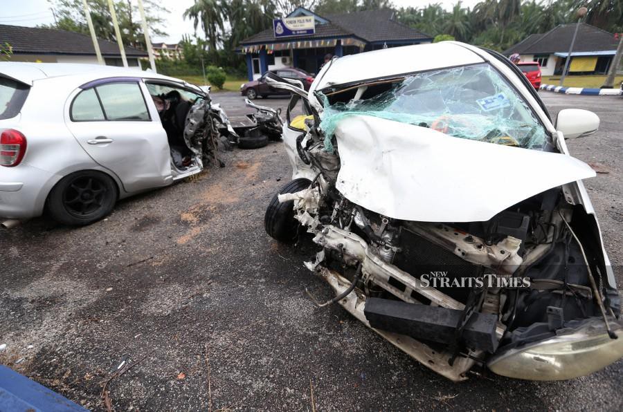 Another child who was involved in a two-car accident along Jalan Kuala Krai-Gua Musang near Kampung Pahi here today succumbed to his injuries at 3.15 pm. STR/NIK ABDULLAH NIK OMAR