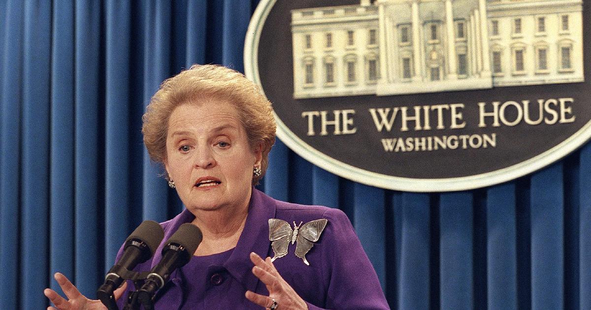 Madeleine Albright, First Female US Secretary Of State, Dies At 84 ...