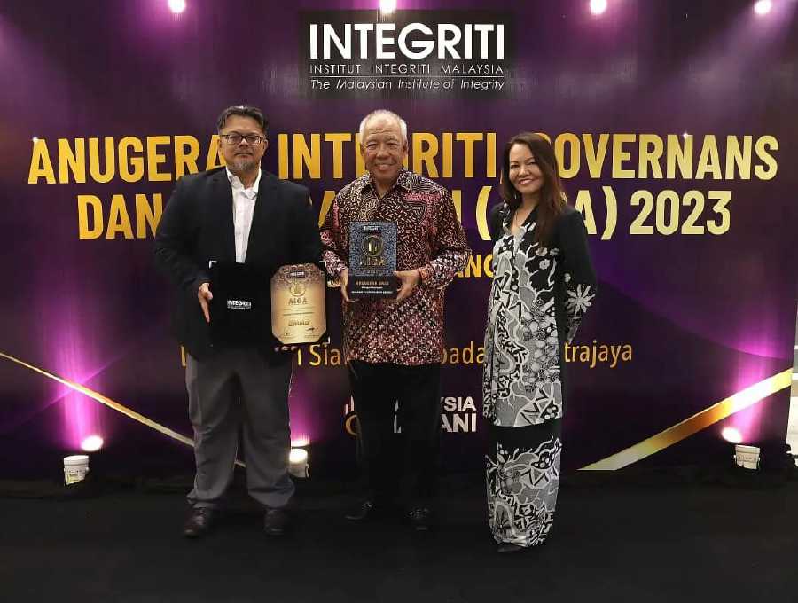 Malakoff Corporation Bhd (Malakoff) won gold at the Anugerah Integriti, Governans dan Anti Rasuah 2023 (AIGA 2023) for its outstanding commitment to governance and integrity policies within the organisation. 