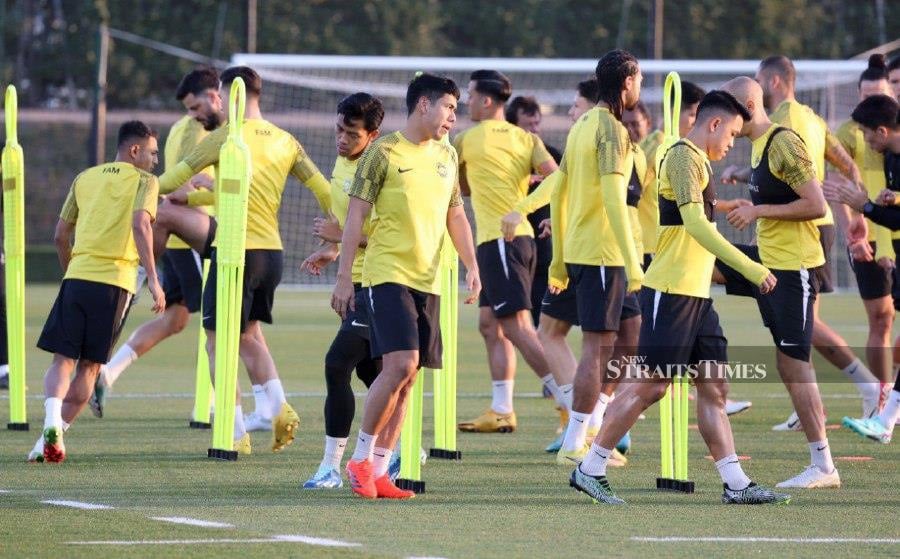 On paper, Malaysia are unlikely to advance to the round of 16 at the Asian Cup with statistical analysis revealing that Harimau Malaya have only a 17.3 per cent chance — the second lowest among the 24 competing teams. - NSTP/HAIRUL ANUAR RAHIM