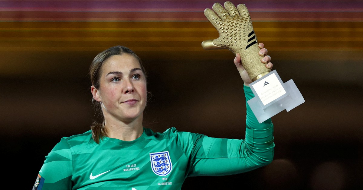 Mary Earps voted BBC Sports Personality of the Year 2023