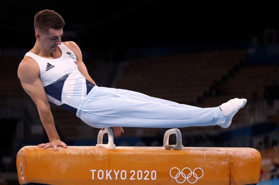 Briton Max Whitlock retains pommel horse Olympic title | New Straits ...